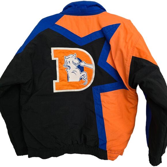 Men's Authentic ProLine By Apex One Vintage NFL Denver Broncos Jacket Size S - Picture 5 of 13